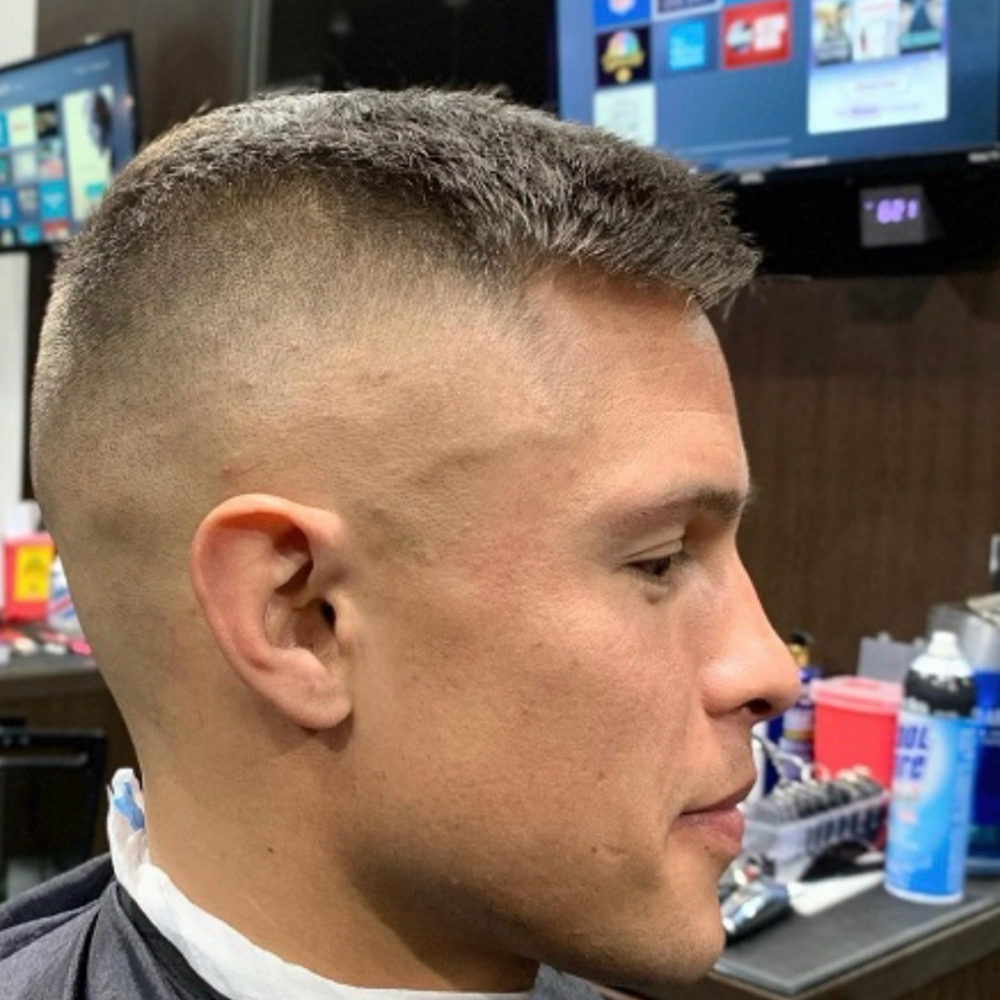 Bald Fade at Ruffini’s Barbershop in West Grove, PA