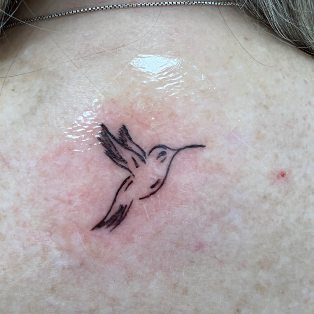 Fine Line Tattoo at Flawless Skin By Sarah in Roseville, CA