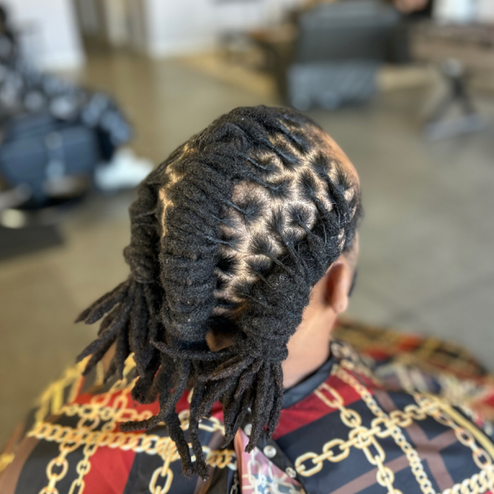 Add Style To Any Loc Service at KenzKuts in Eau Claire, WI