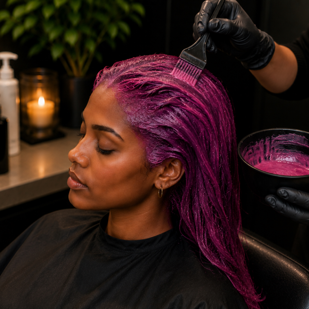 Double Process Color at Kiara Renee Co. in Chicago, IL