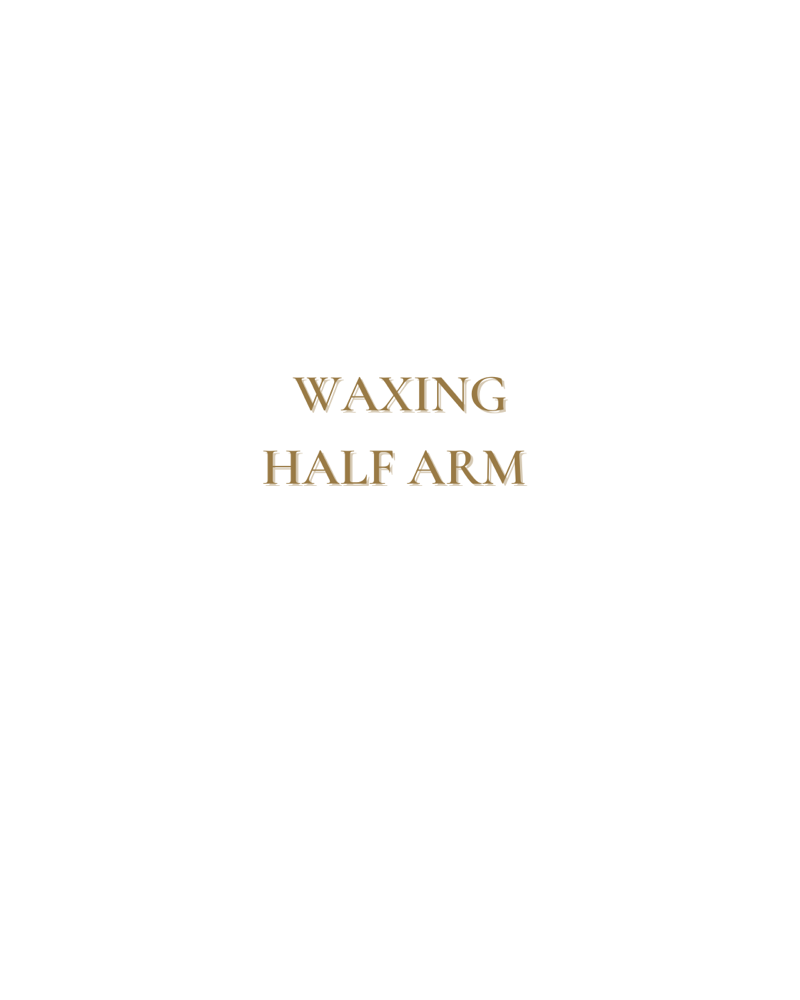 Waxing - Half Arms