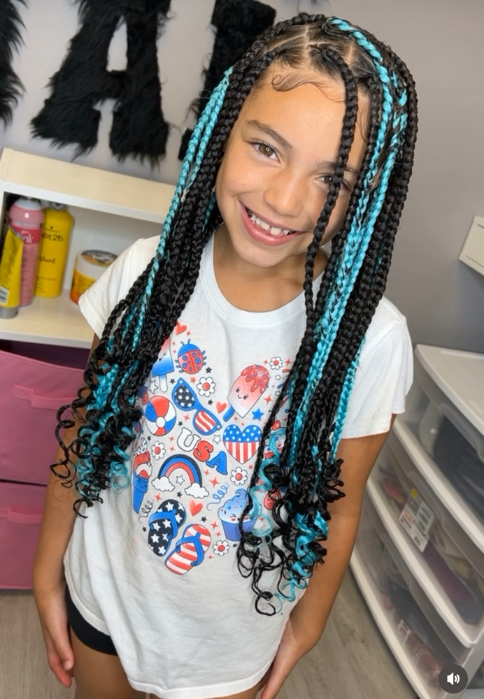 Kids Ages 6-8 Medium/large Knotless