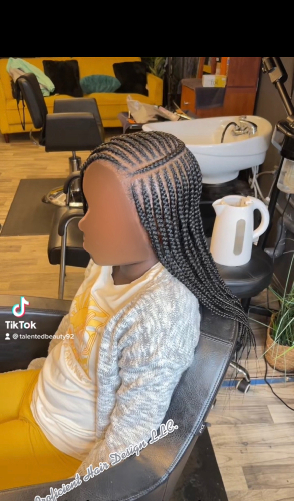 Girls Layer Braids(Age 10-12)