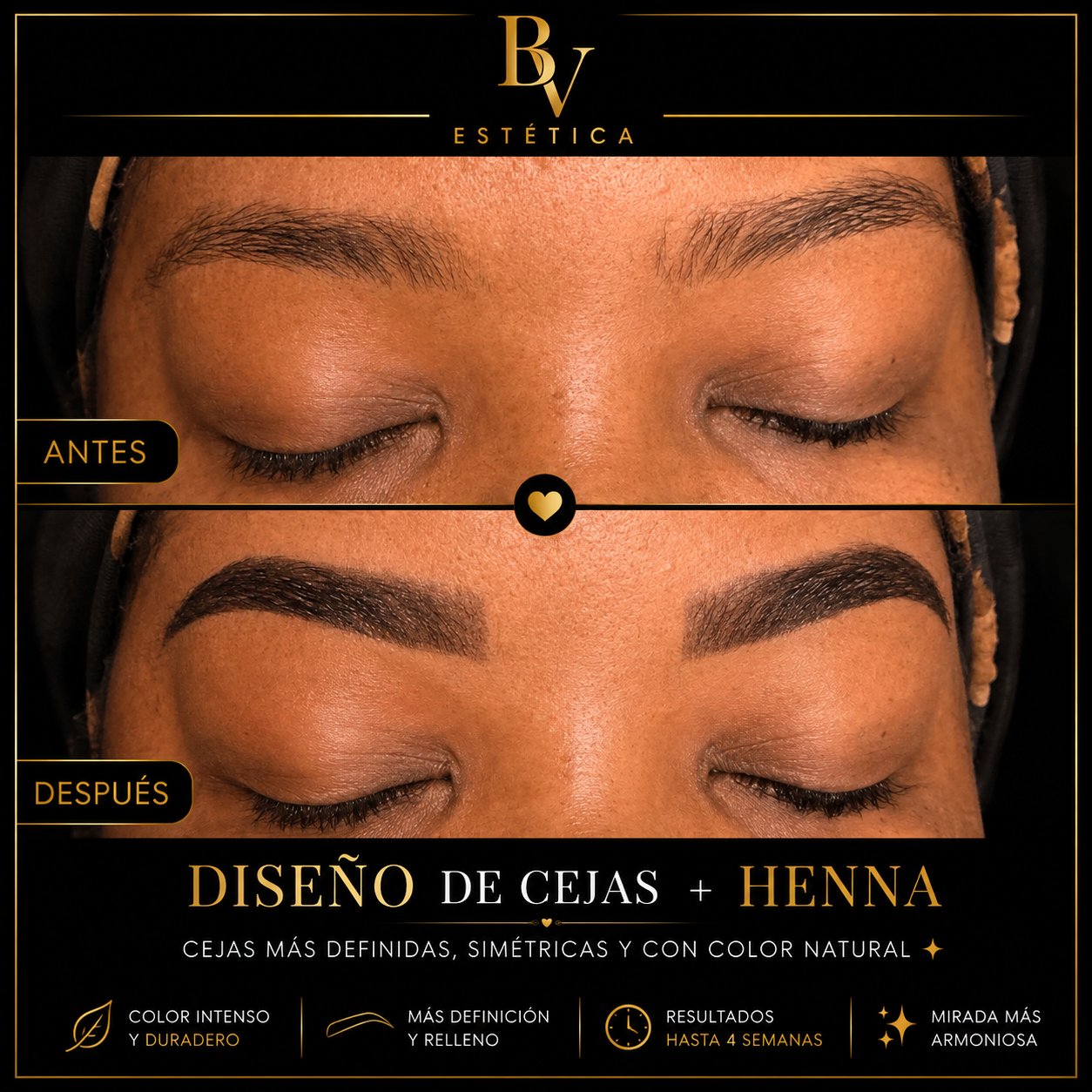 Diseño Personalizado de Cejas + Hen at Belsy Vega Estética in CHARLOTTE NC, NC