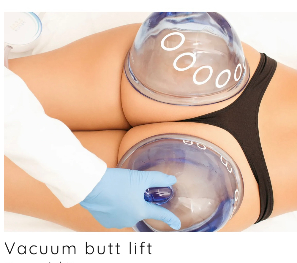 Vacuum Butt Lift(Wear Thong Panty)