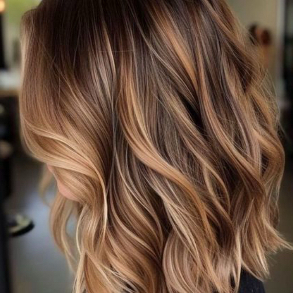 Partial Balayage And Haircut