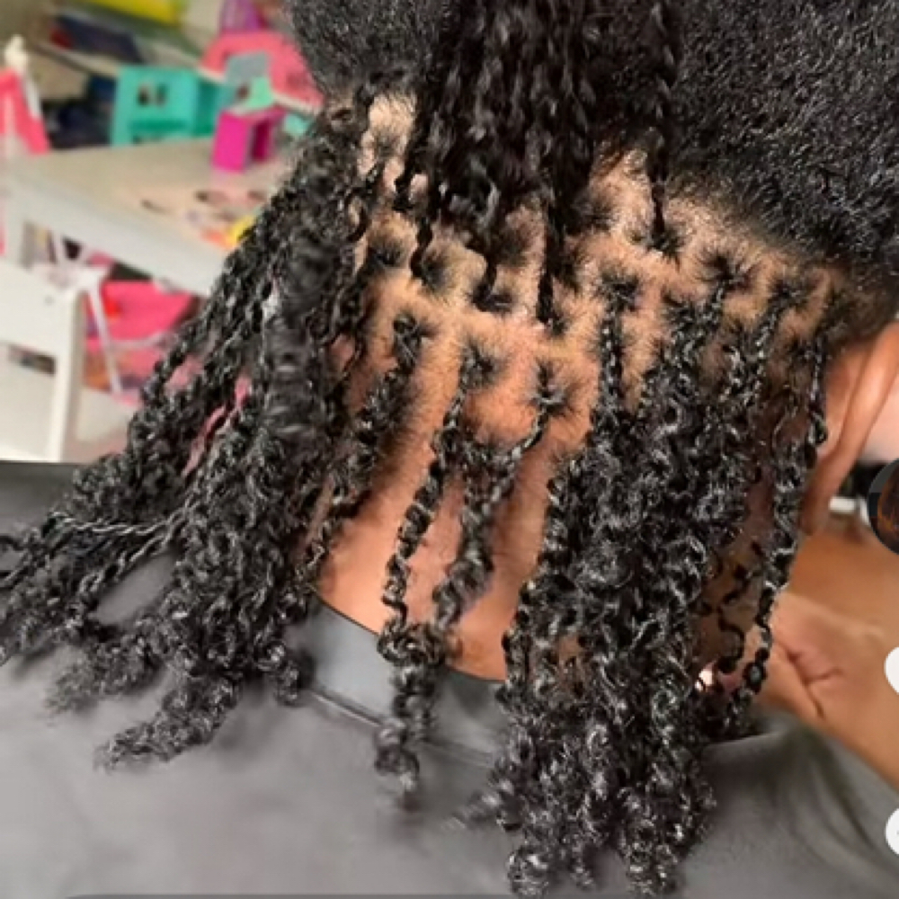 Microlocs Starter Locs at Glamour Touch by Che' in Durham, NC
