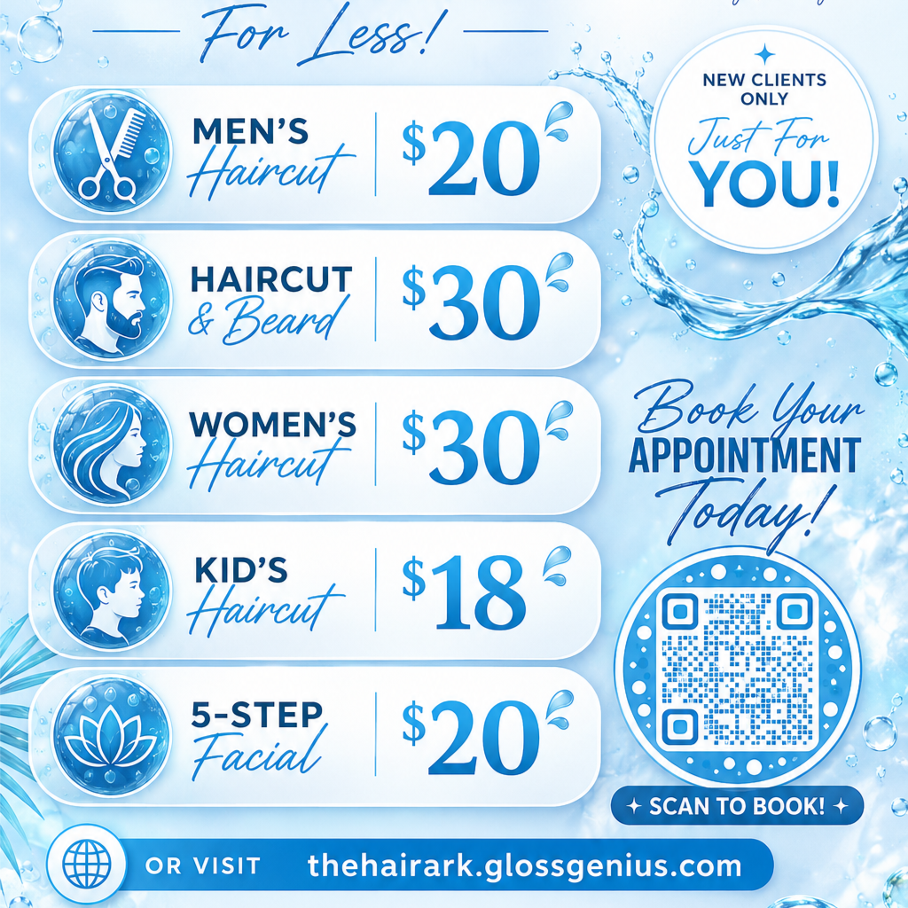 NEW CLIENT SPECIALS at The Hair Ark in Fort Worth, TX