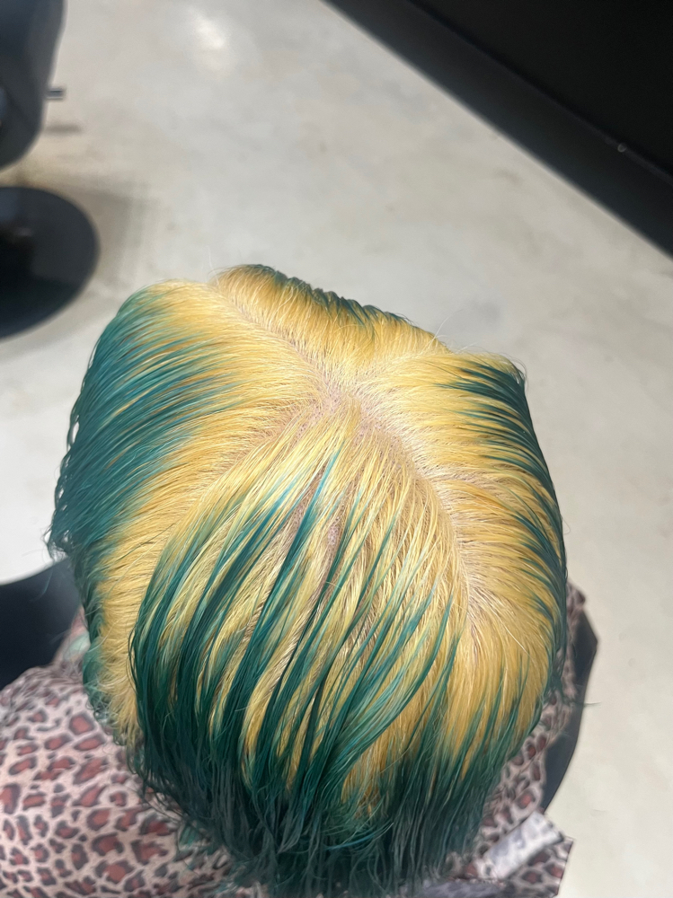 Bleach & tone at MY Hair Studio by Maddie Yozwiak in Tucson, AZ