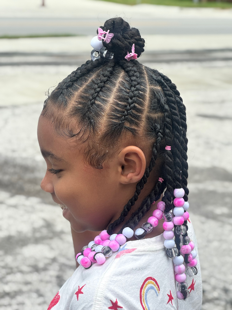 Kids Natural Knotless at Beauty By Tati in Kansas City, KS