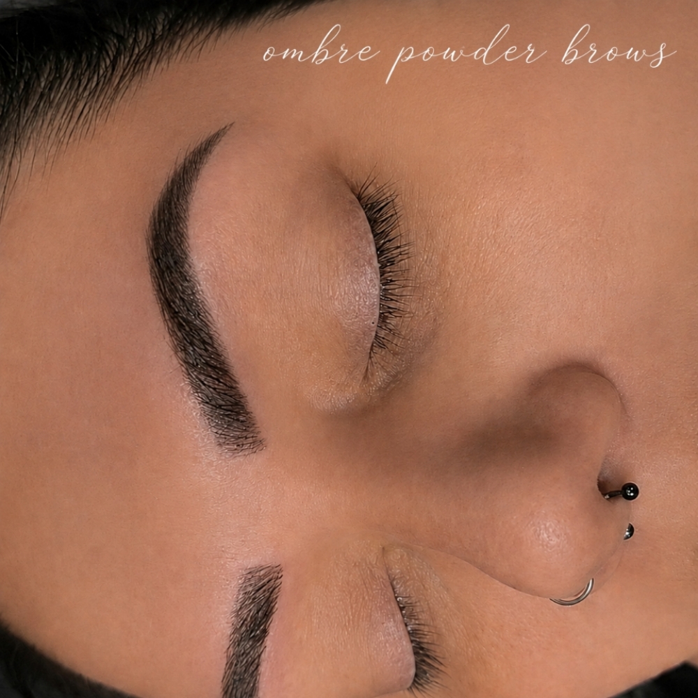 Ombre Powder Brow at Batty Beauty Studio LLC in Chandler, AZ
