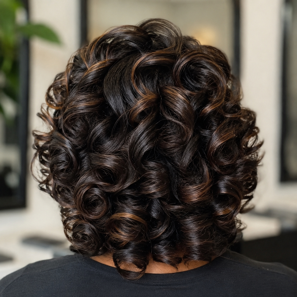 Flexi-Rod Set at FitzWell Beauty Blowdry Bar in Gilbert, AZ
