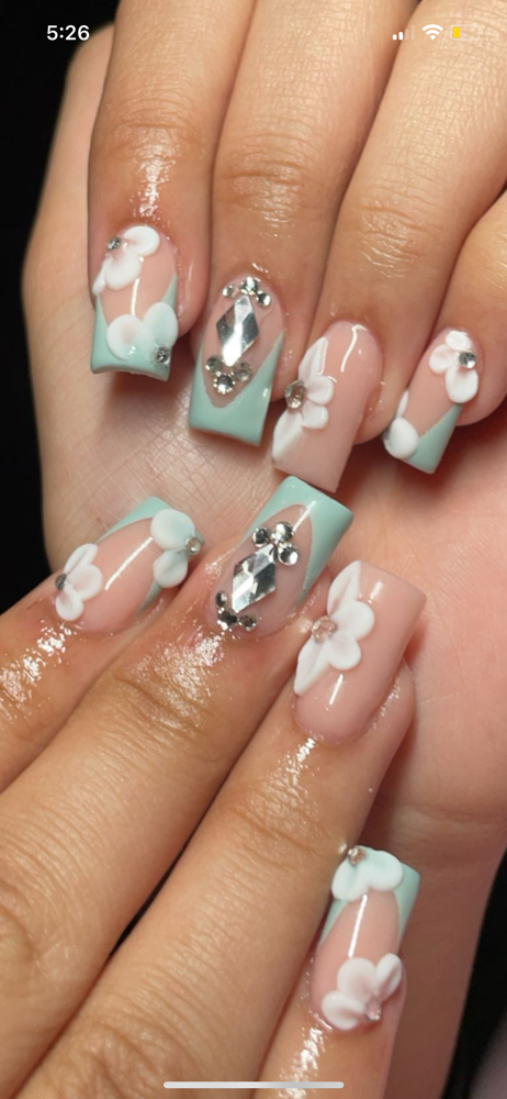 Acrylic flowers