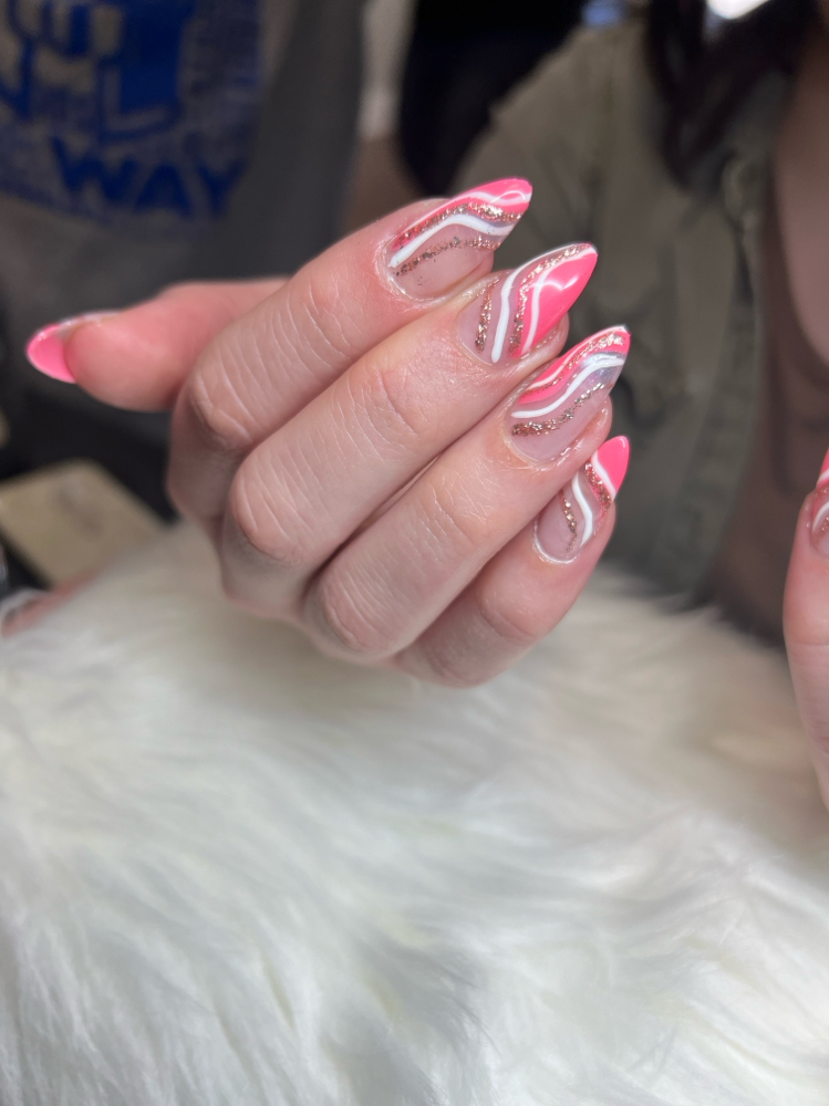 Hard Gel Fill (Long Nails)