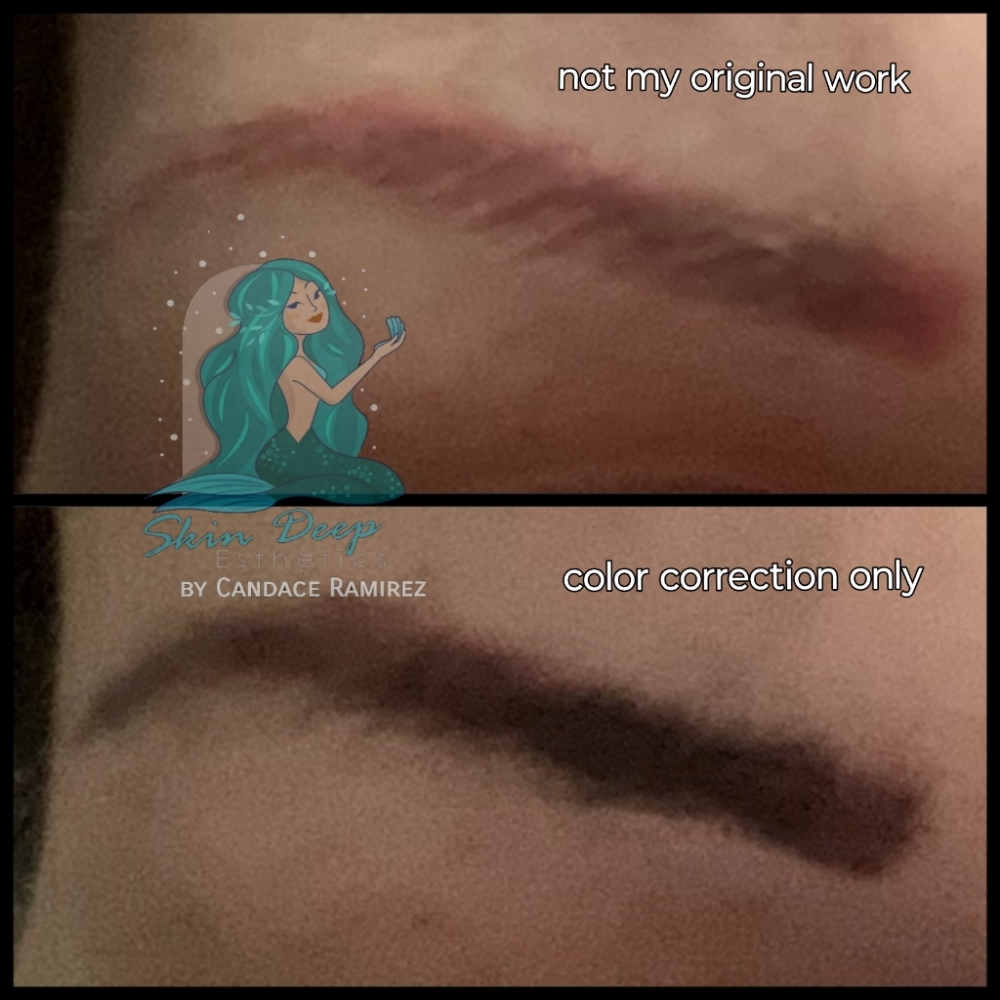 Eyebrow Color Correction