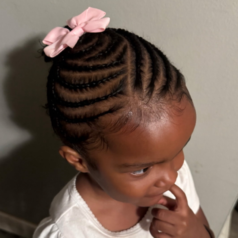 Kid Cornrows (Natural Hair) at Braid Nation, LLC in Smyrna, DE