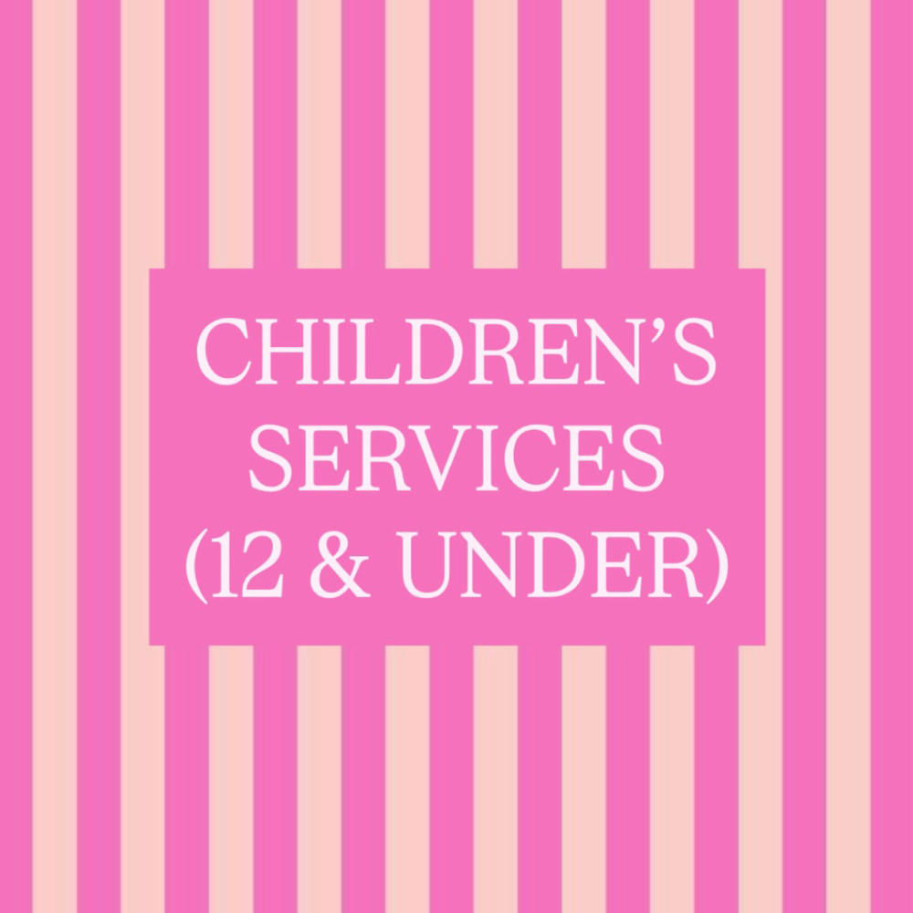 Children’s Services-Under 12 at Blush Beauty Lounge in London, KY