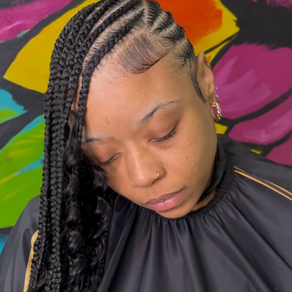 Medium Lemonade Braids at CampxStamped in Cleveland, OH