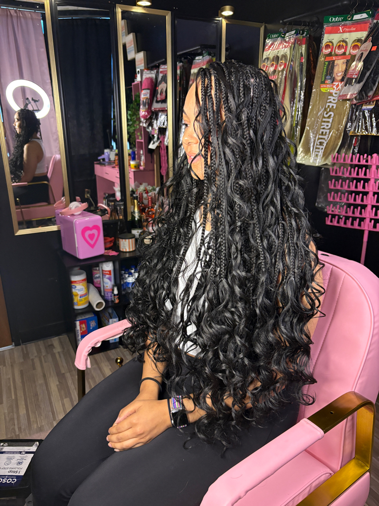 French Curl Knotless
