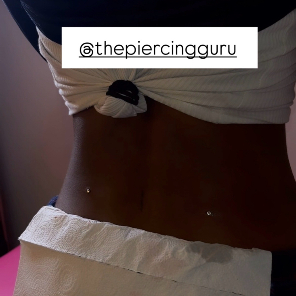 Back Dermal Piercings at ThePiercingGuru By Nea Denise in Trafford, PA