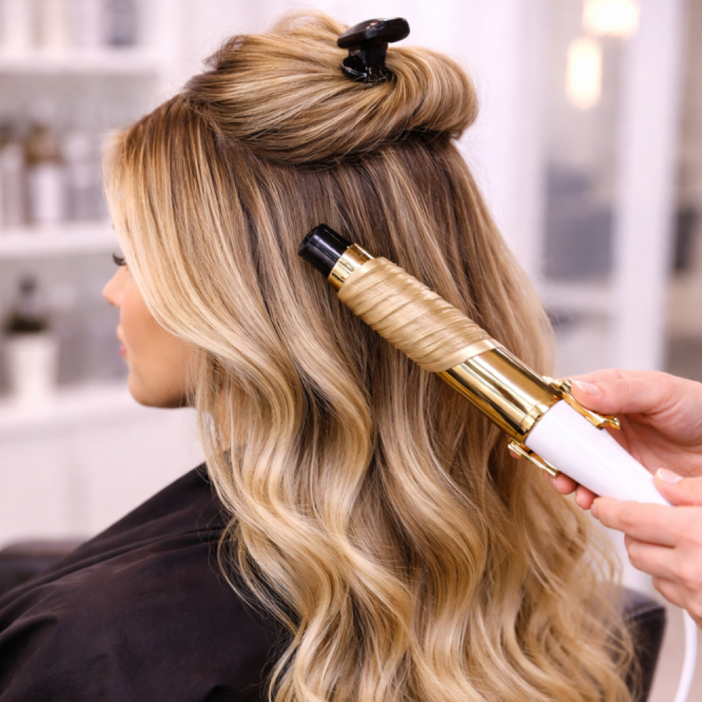 HOT TOOL STYLING at Color Me Royal Salon in Kyle, TX