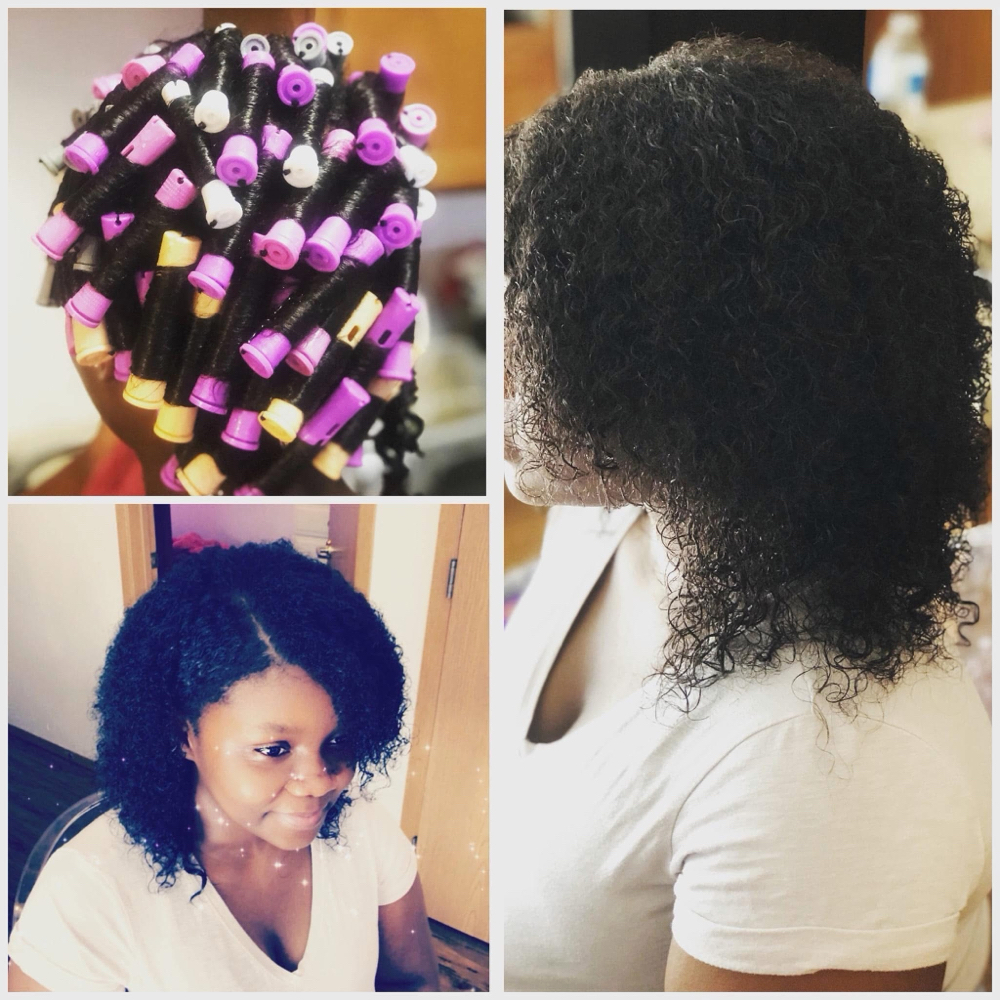 Perm at DeeplyRootedSalon in Iowa City, IA