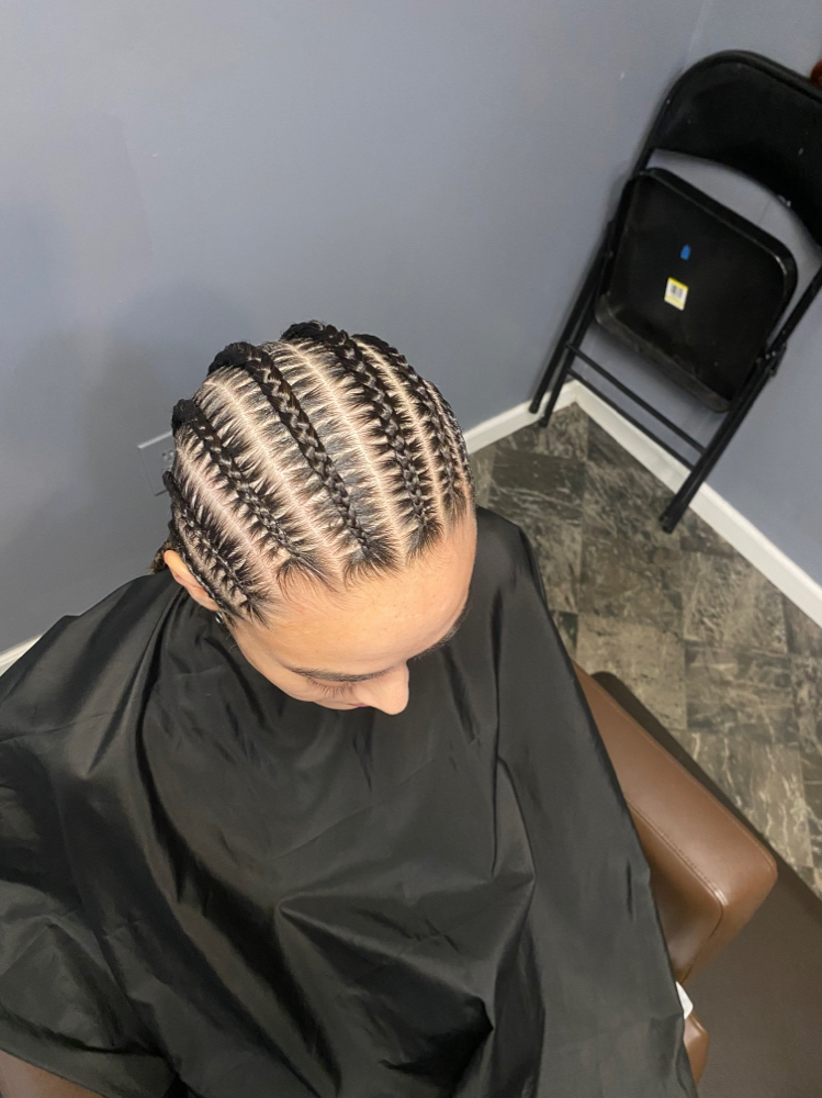 Basic Cornrows at Infinite Styles LLC in Augusta, GA