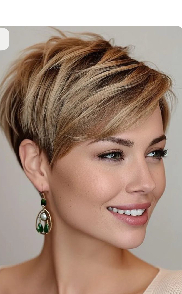 Women’s Haircut Short Lenght