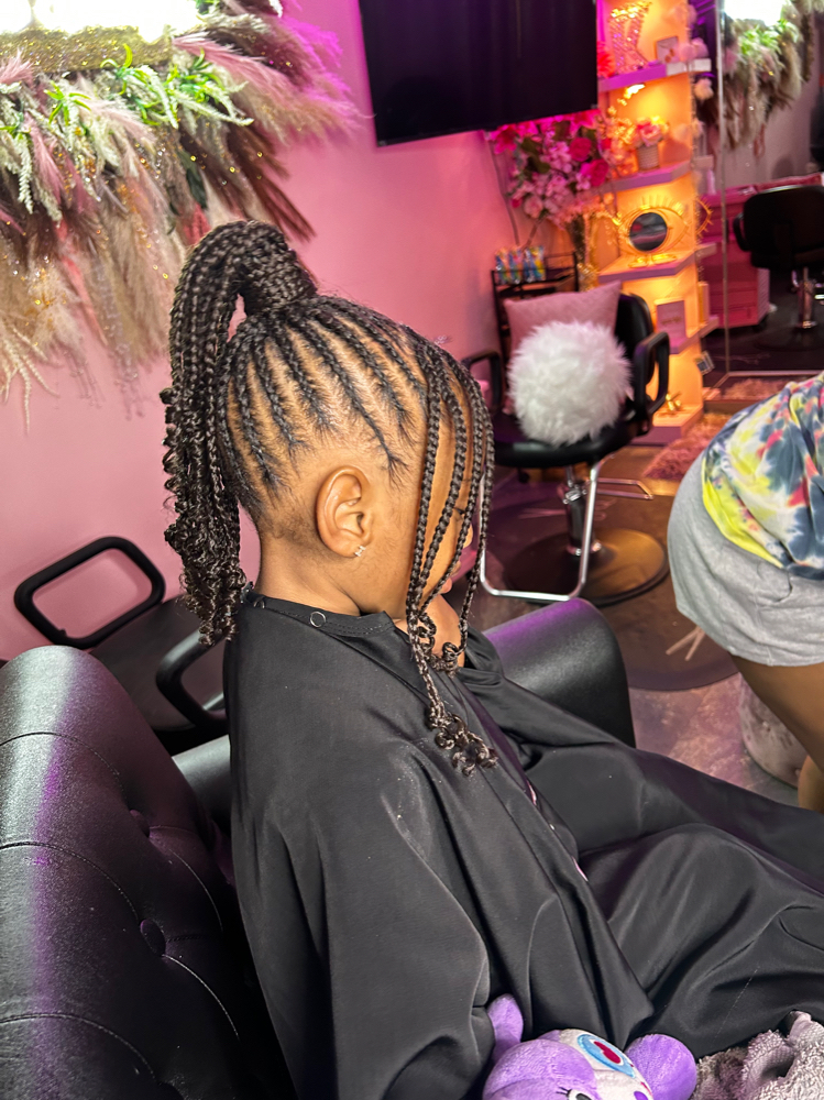 Kids Braids With Extension