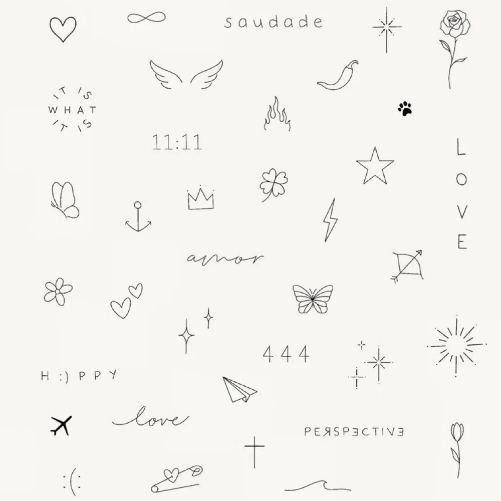 Fineline Tattoo FLASH SPECIAL ONLY at Leannirisbeauty in Midlothian, TX