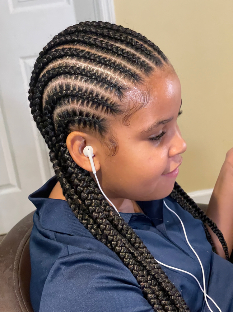 10-12 Extended stitch braids