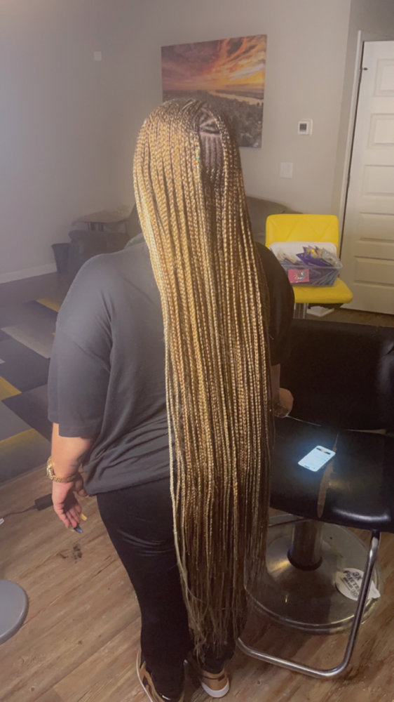 Knee Length 72” Braids Add-on
