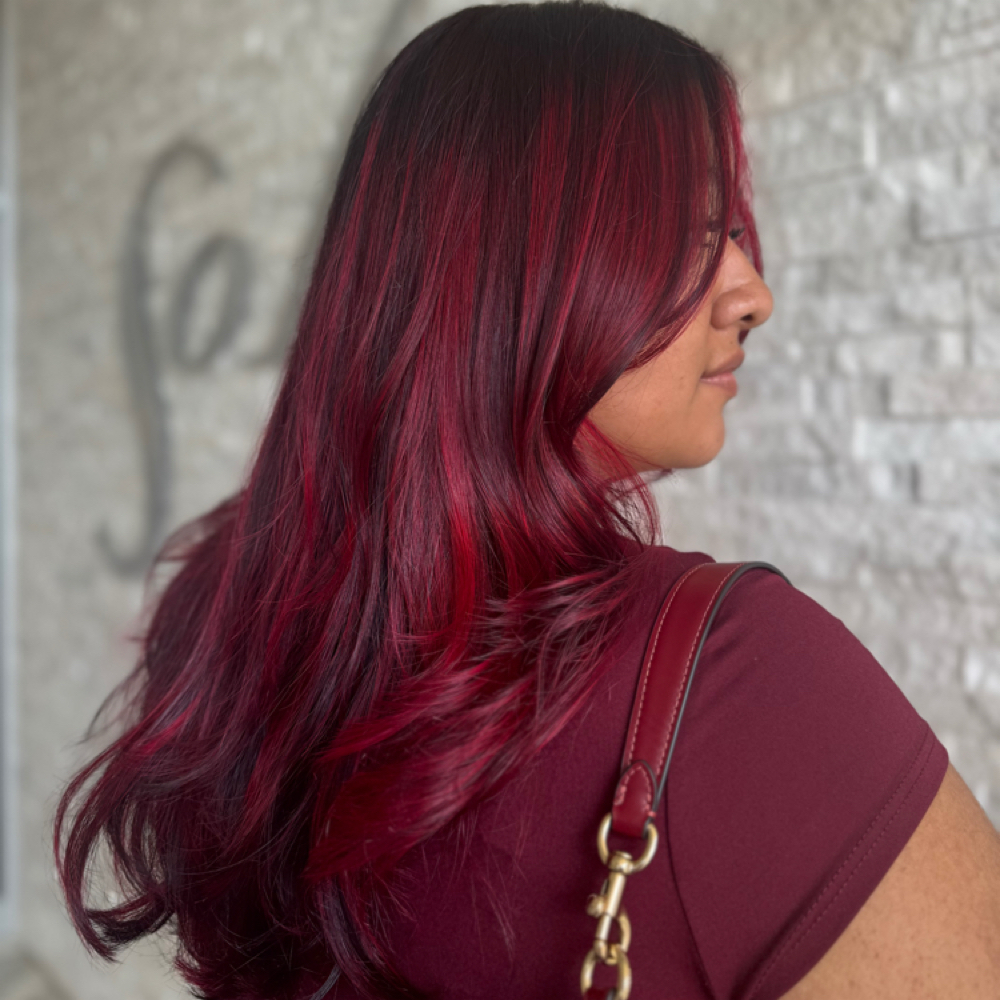 Bang Trim at Vibrance Beauty Bar in Poughkeepsie, NY