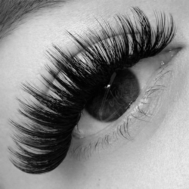 Mega Volume Extensions at lashes, etc. beauty bar in Dallas, TX