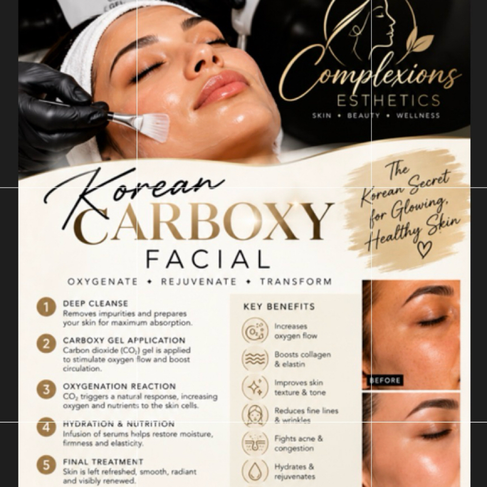 *Introducing*Korean*Carboxy Facial* at Complexions Esthetics llc in Forked River, NJ