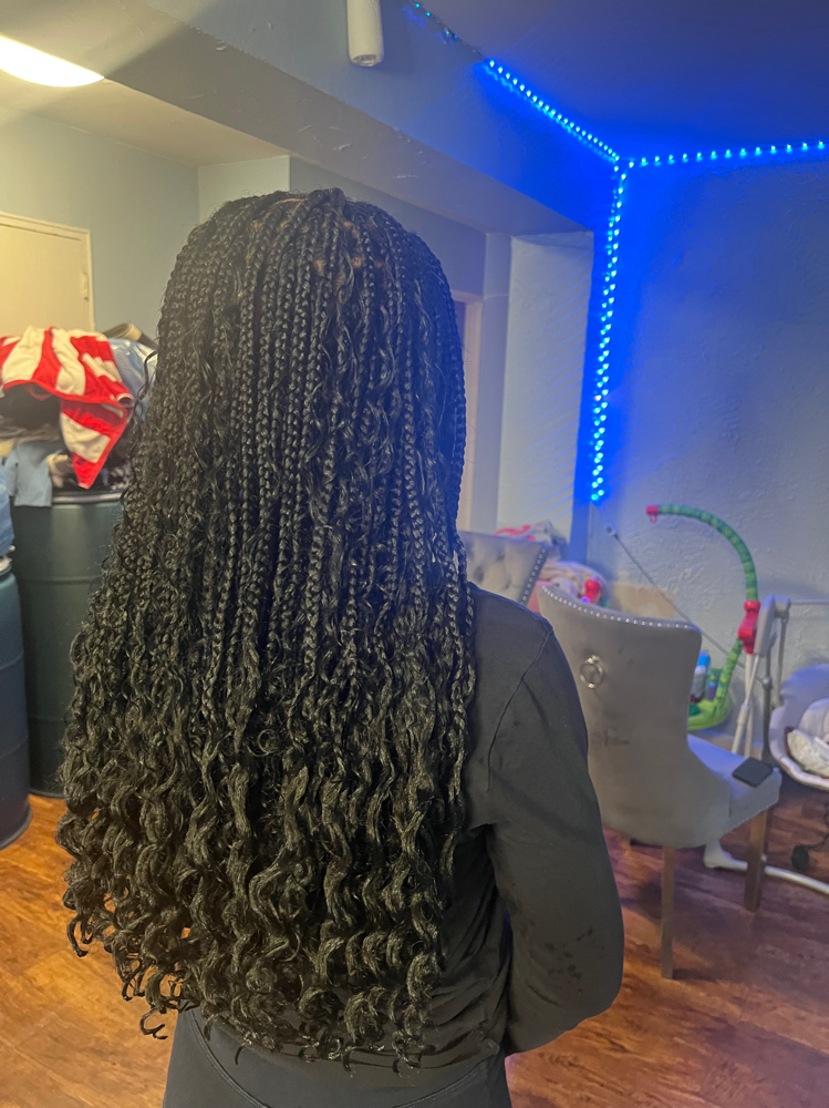 Knotless Boho Braids