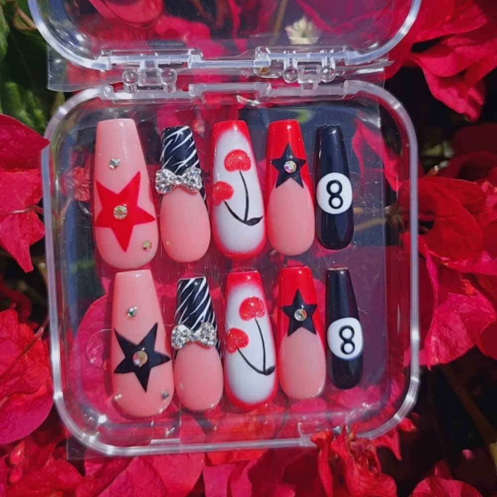 Custom Press On ($40+) at Lala's Nails