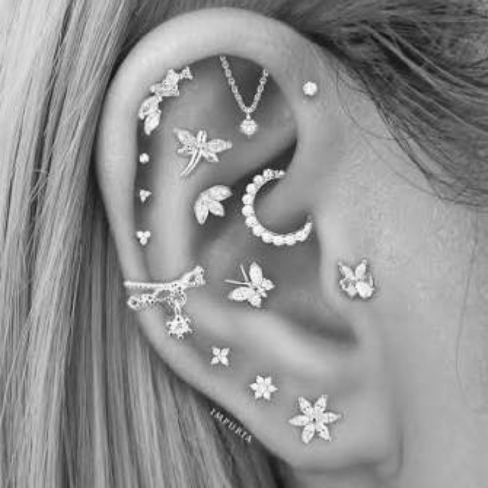 Luxury Ear Mapping Appointment at Art & Soul Tattoo/ The Gold Standard Piercing Studio in Conneaut, OH