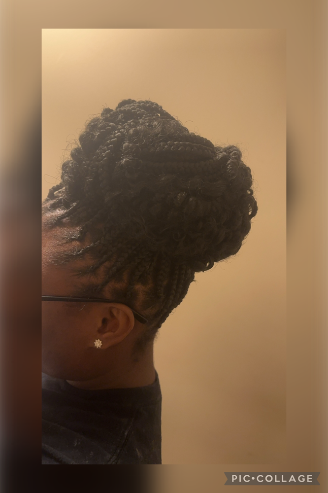 Small Knotless Braids