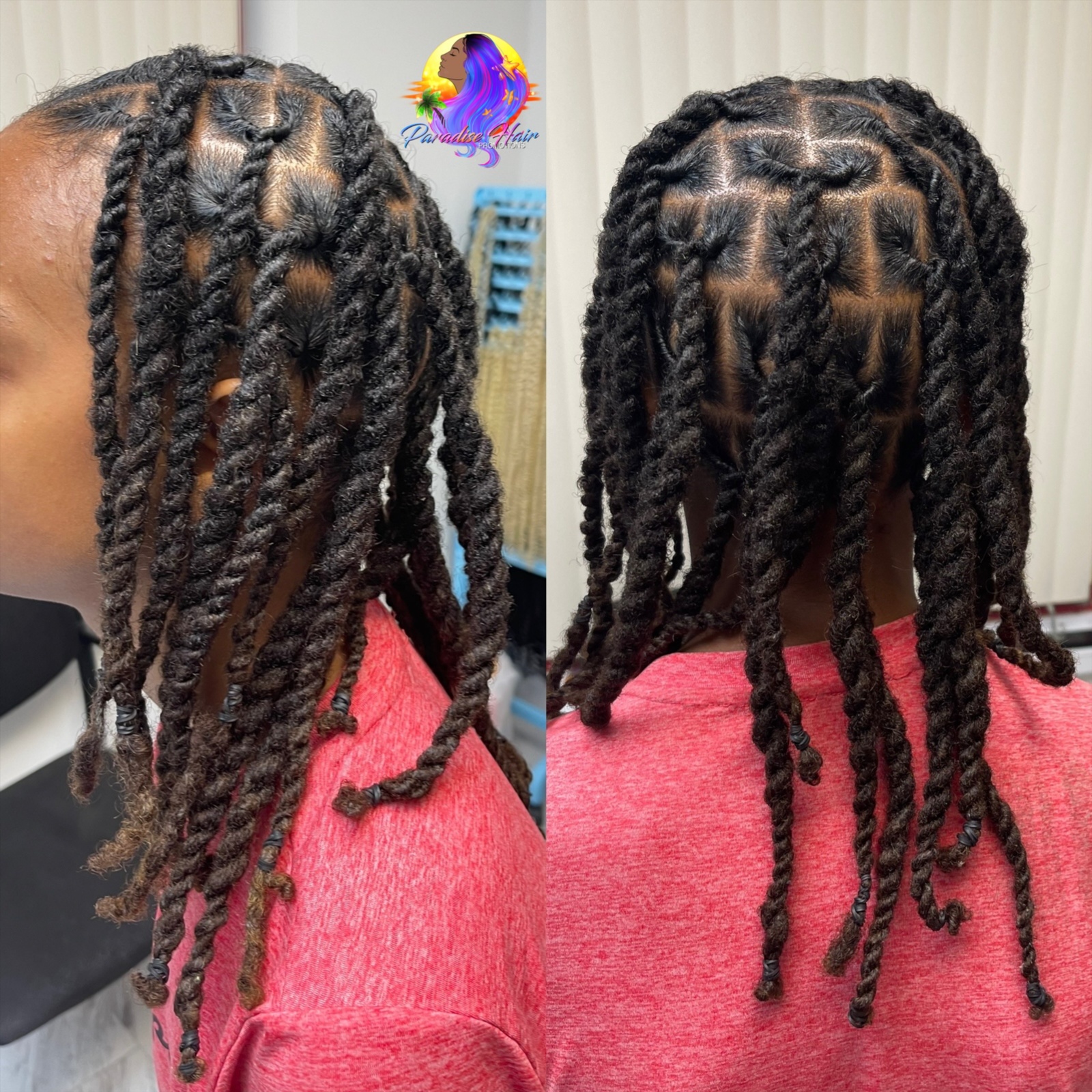 Children's Loc Retwist at Paradise Hair Promotions in Bedford Heights, OH