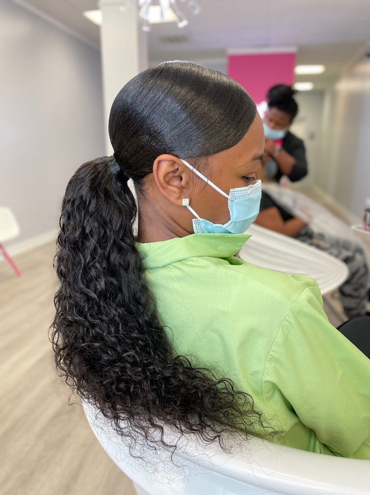 Sleek Ponytail