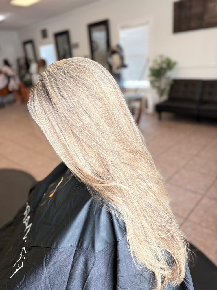 Full Foil With Toner And A Haircut
