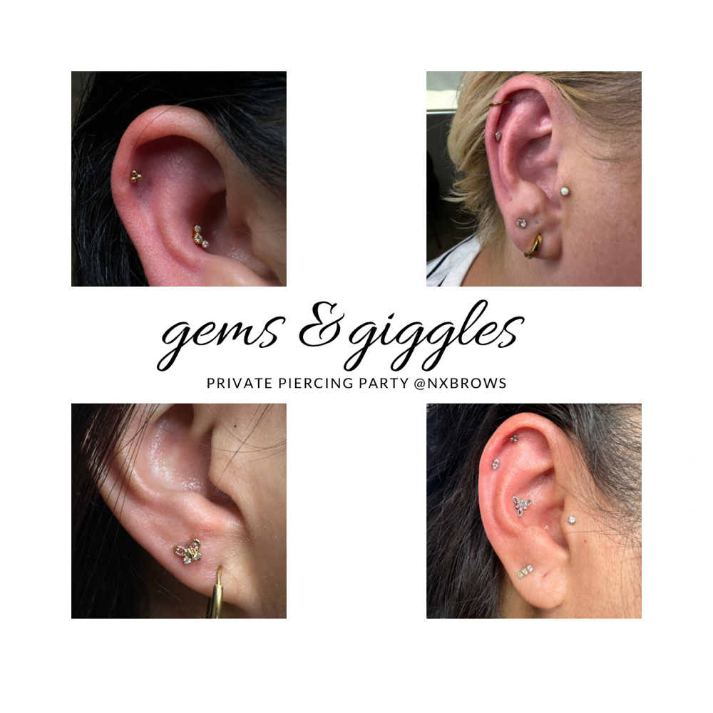 Private Piercing Party 3-5 Guest