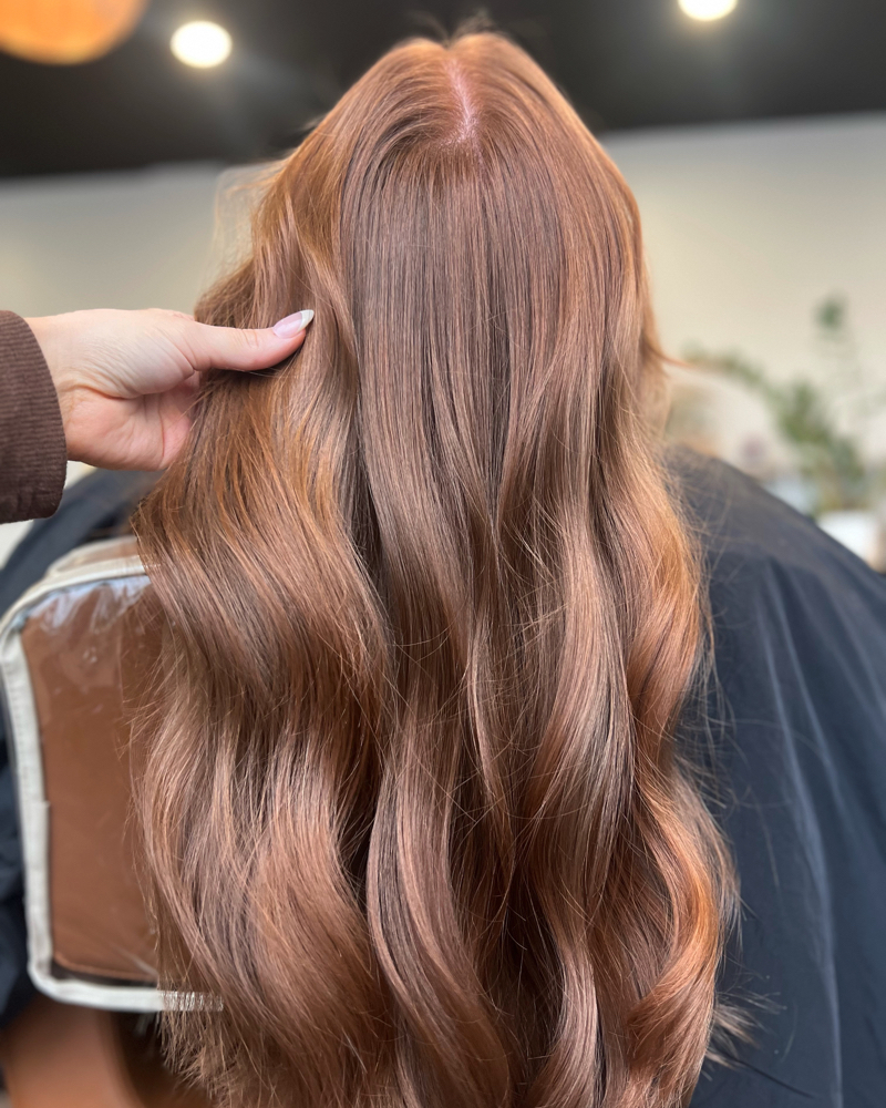 Color Retouch, Haircut & Blow-Dry