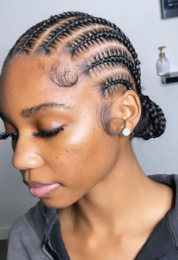 6 Cornrows
