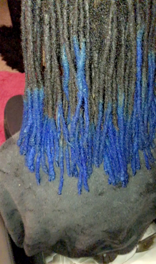 Color Dreads at 🏆🎀Dolls Way Salon 🎀🏆 in Wichita, KS