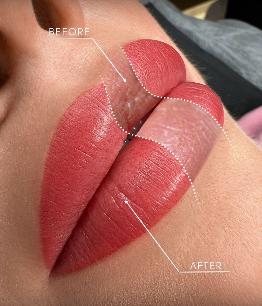 Lip Blush Initial Touchup