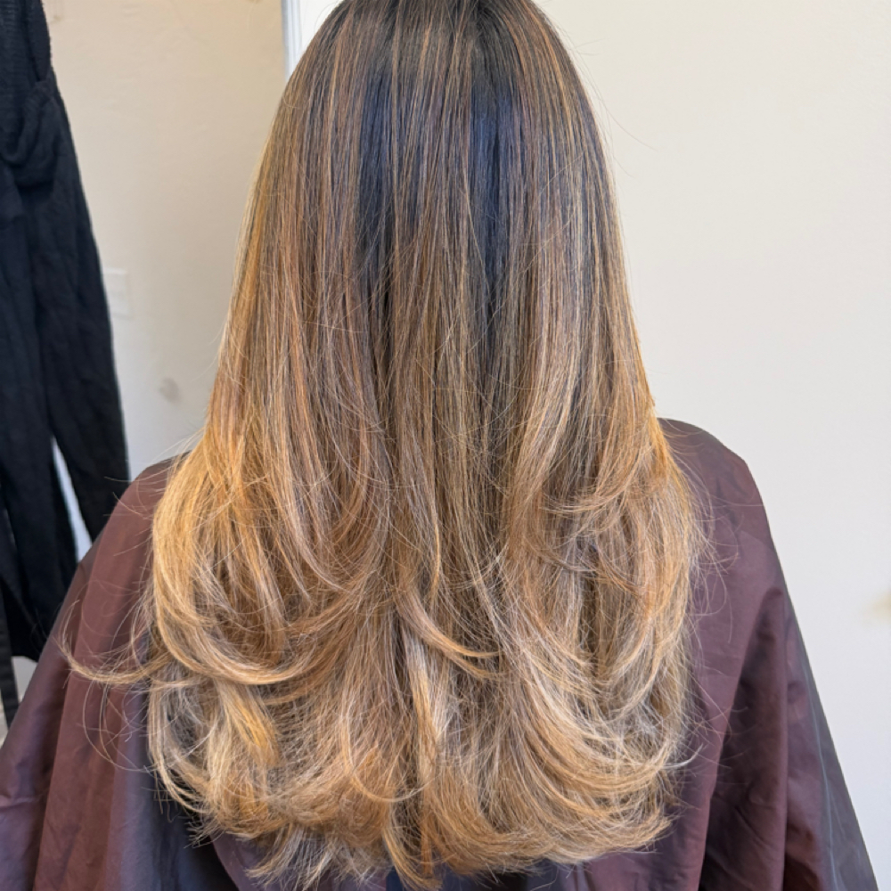 Haircut + Blowdry at Christina Nguyen in Oakbrook, IL