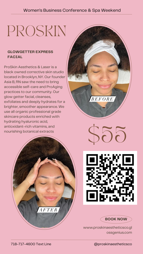 Glow Getter Facial Room 119
