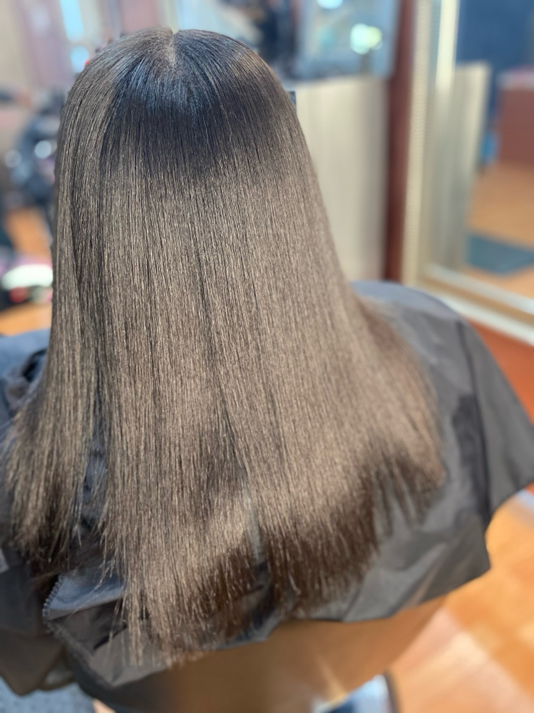 Olaplex Silk Press at LuxuryCrownsbyTre LLC in Monroeville, PA